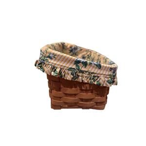 Longaberger American Craft Traditions Basket In Yellow